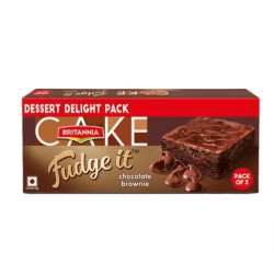 Britannia Fudge It - Chocolate Brownie, 120 g