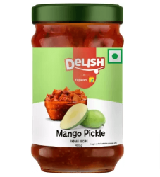 Delish by Flipkart Mango Pickle  (400 g)