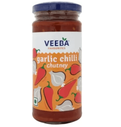 VEEBA Garlic Chilly Chutney Paste  (250 g)