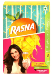 Rasna Alphonso Mango Instant Drink Powder 32 Servings