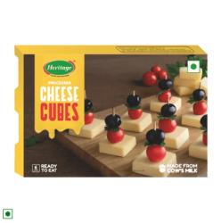 Heritage Cheese Cubes, 120 g Pouch