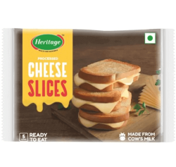 Heritage Cheese Slices, 100 g Pouch