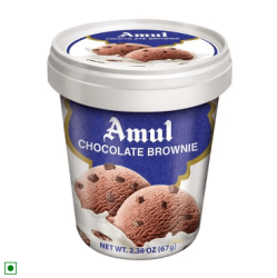 Amul Ice Cream - Chocolate Brownie,