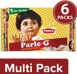 Parle Gluco Biscuits - Parle-G, 6x130 g Multipack