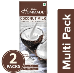 Dabur Hommade - Coconut Milk, 2x200 ml Multipack