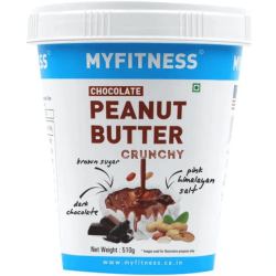 MYFITNESS Chocolate Peanut Butter - Crunchy, 510 g