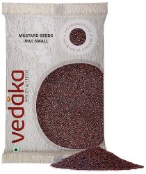 Amazon Brand - Vedaka Mustard Seeds (Rai) Small, 200g