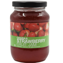Chabaa Fruit Jam - Strawberry, 430 g Bottle