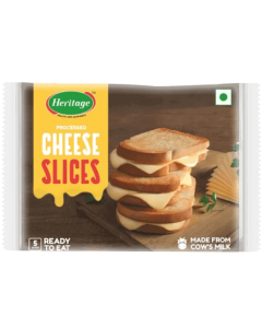 Heritage Cheese Slices, 100 g Pouch